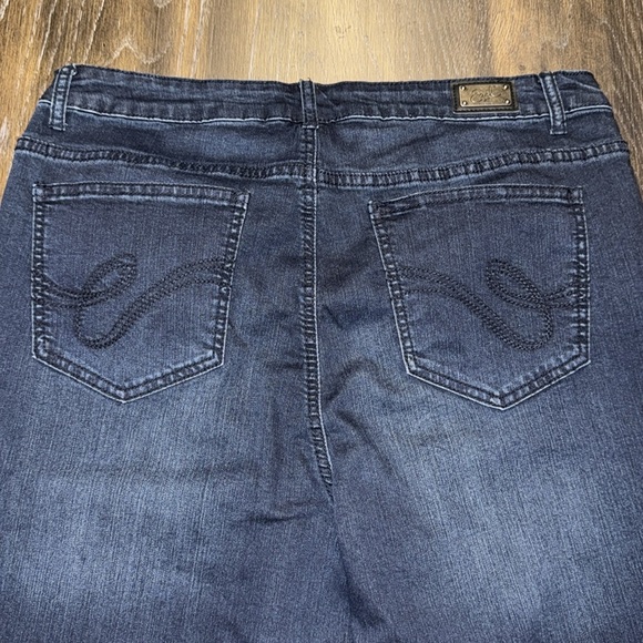 🔴🔴 EARL JEANS SLIM BOOTCUT JEANS SIZE 18W - Picture 6 of 7